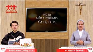 Gia đình cầu nguyện với Lời Chúa: Thứ Tư tuần 6 Phục Sinh (Ga 16, 12-15)