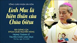 Linh mục là hiện thân của Chúa Giêsu