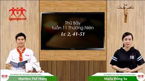Gia đình cầu nguyện với Lời Chúa: Thứ Bảy tuần 11 Thường Niên (Lc 2, 41-51)