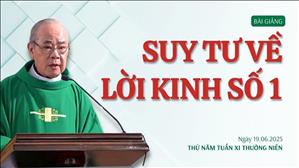 Suy tư về lời kinh số 1 - Lm Rôcô Nguyễn Duy | Thứ Năm tuần XI Thường niên