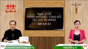 Gia đình cầu nguyện với Lời Chúa ngày 21-9-2020: Thánh Mátthêu, Tông đồ Thánh sử (Mt 9, 9-13)