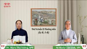 Đừng mang gì - Thứ Tư tuần 25 mùa Thường niên (Lc 9, 1-6)
