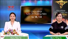 3 phút Gia đình cầu nguyện với Lời Chúa: Chúa Nhật tuần 29 Thường Niên (Lc 18, 1-8)