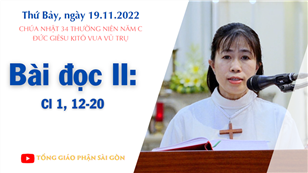 CN 34 TN năm C - Bài đọc II: Cl 1, 12-20