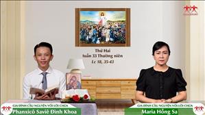 Gia đình cầu nguyện với Lời Chúa: Thứ Hai tuần 33 Thường niên (Lc 18, 35-43)