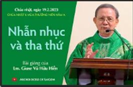 Nhẫn nhục và tha thứ - Lm Giuse Vũ Hữu Hiền I CN 7 TN năm A