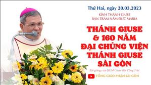 Thánh Giuse & 160 năm Đại Chủng viện Thánh Giuse Sài Gòn - ĐGM Giuse Bùi Công Trác