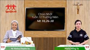 Gia đình cầu nguyện với Lời Chúa: Chúa Nhật tuần 12 Thường Niên (Mt 10, 26-38)