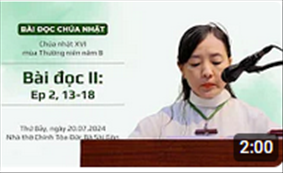 Bài đọc II: Ep 2, 13-18 - CN XVI TN năm B