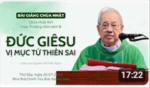 Đức Giêsu - Vị mục tử Thiên sai - Lm Ignatio Hồ Văn Xuân | CN XVI TN năm B