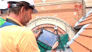 Trùng tu Nhà Thờ Đức Bà Sài Gòn: quay Công nghệ 3D Scanning