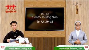 Gia đình cầu nguyện với Lời Chúa ngày 21-10-2020: thứ Tư tuần 29 mùa Thường niên (Lc 12, 39-48)