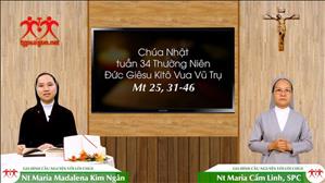 Gia đình cầu nguyện với Lời Chúa ngày 22-11-2020: Chúa Kitô Vua (Mt 25,31-46)