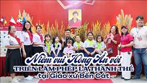 Niềm vui Hồng Ân với triển lãm Phép Lạ Thánh Thể tại Giáo xứ Bến Cát