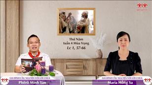 Vững tin và thực thi sứ vụ - Ngày 23 tháng 12 (Lc 1, 57-66)