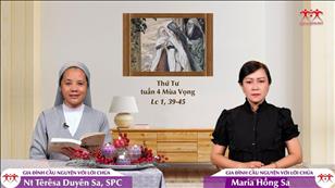 Gia đình cầu nguyện với Lời Chúa: Ngày 21 tháng 12 (Lc 1, 39-45)