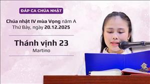 Đáp ca: Tv 23 - Martino | CN IV MV năm A