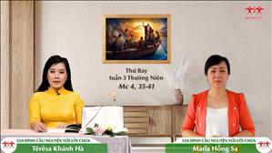 Gia đình cầu nguyện với Lời Chúa ngày 29-1-2022: Thứ Bảy tuần 3 mùa Thường niên (Mc 4, 35-41)
