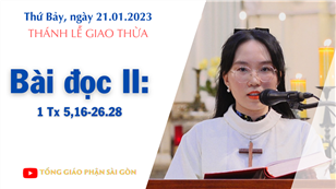 Thánh lễ Giao thừa - Bài đọc II: 1 Tx 5,16-26.28