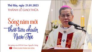 Thánh lễ Giao thừa: Sống năm mới theo tiêu chuẩn Nước Trời - ĐTGM Giuse Nguyễn Năng