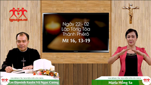 Gia đình cầu nguyện với Lời Chúa: Ngày 22-02 Lập Tông Tòa Thánh Phêrô