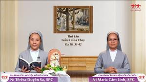 Lòng Ghen Ghét - Thứ Sáu tuần V mùa Chay (Ga 10, 31-42)