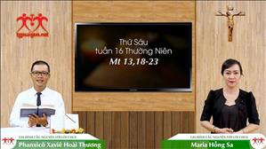 Gia đình cầu nguyện với Lời Chúa: Thứ Sáu tuần 16 Thường Niên (Mt 13, 18-23)