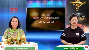 3 phút Gia đình cầu nguyện với Lời Chúa: Thứ Ba tuần 29 Thường Niên (Lc 12, 35-38)