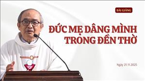 Đức Mẹ dâng mình trong đền thờ - Lm Phêrô Nguyễn Văn Hiền