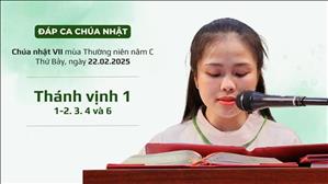 Đáp ca: Tv 102, 1-2. 3-4. 8 và 10. 12-13. - CN VII TN năm C