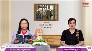 Giờ Đã Gần Đến - Thứ Bảy tuần V mùa Chay (Ga 11, 45-56)