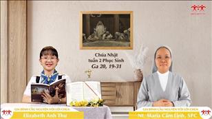 Gia đình cầu nguyện với Lời Chúa ngày 24-4-2022: Chúa nhật 2 Phục sinh (Ga 20, 19-31)