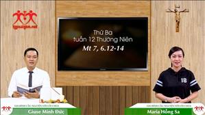 Gia đình cầu nguyện với Lời Chúa: Thứ Ba tuần 12 Thường Niên (Mt 7, 6.12-14)