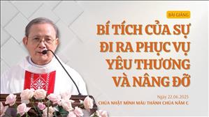 Bí tích của sự đi ra phục vụ, yêu thương và nâng đỡ - Lm Giuse Vũ Hữu Hiền