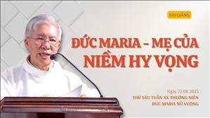Đức Maria - Mẹ của niềm hy vọng - Lm Phanxicô Xaviê Bảo Lộc | Đức Maria Nữ Vương