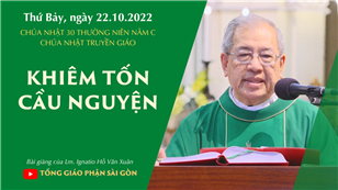 CN 30 TN năm C - Khiêm tốn cầu nguyện
