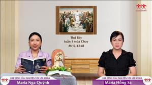 Yêu Và Ghét - Thứ Bảy tuần I mùa Chay (Mt 5, 43-48)