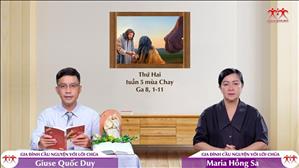 Lòng Chúa thương xót - Thứ Hai tuần V MC | Gia đình cầu nguyện với Lời Chúa