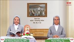 Tình Yêu Gia Đình - Thứ Sáu tuần VII Thường niên (Mc 10, 1-12)