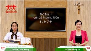 Gia đình cầu nguyện với Lời Chúa ngày 24-9-2020: thứ Năm tuần 25 mùa Thường niên (Lc 9, 7-9)