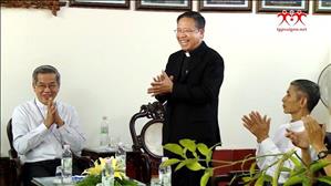 TGP Sài Gòn đến chào Đức tân TGM Giuse Nguyễn Năng