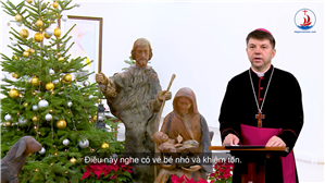 ĐTGM Marek Zalewski chúc mừng Giáng Sinh 2019