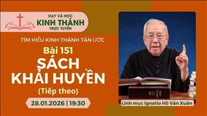 Bài 151: Sách Khải Huyền (buổi 3) | 28-1-2026