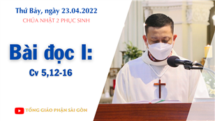 CN 2 PS - Bài đọc I: Cv 5,12-16