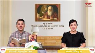 Gia đình cầu nguyện với Lời Chúa: Thánh Marcô, tác giả sách Tin mừng (Ga 6, 30-35)