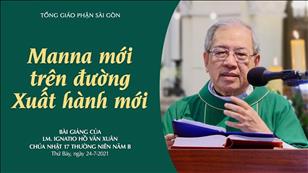 Chúa nhật 17 TN năm B - Manna mới trên đường Xuất hành mới