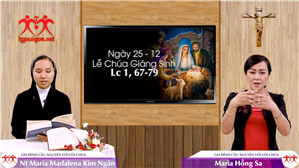 Gia đình cầu nguyện với Lời Chúa: Ngày 25-12 Lễ Chúa Giáng Sinh