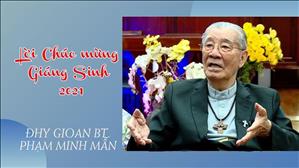 Đức Hồng y GB Phạm Minh Mẫn chúc mừng lễ Giáng Sinh 2021
