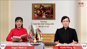 Gia đình cầu nguyện với Lời Chúa: Thứ Hai tuần Bát nhật Giáng sinh (Mt 10, 17-22)