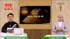 Gia đình cầu nguyện với Lời Chúa: Thứ Tư Lễ Tro (Mt 6, 1-6.16-18)